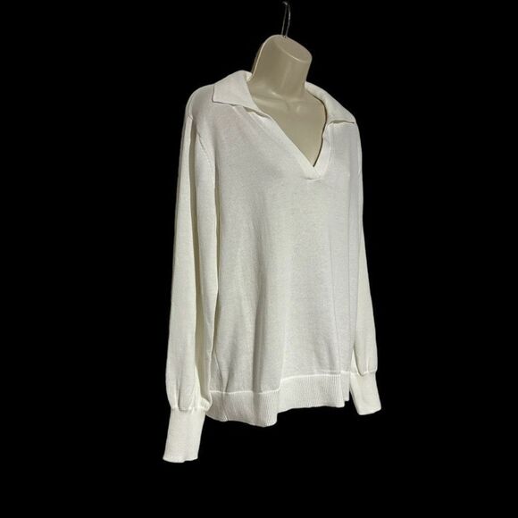 NWT Vince Camuto Women’s Pullover Collared Lightweight Sweater - Picture 4 of 13